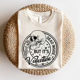 Sandjest Funny Valentine Shirt Skull Lover T-Shirt for Couple Husband Wife Girlfriend Boyfriend